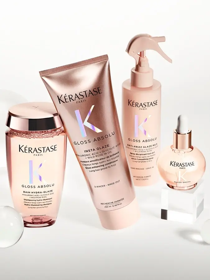 Kérastase Gloss Absolu| Hydra-glazing solution for long hair prone to frizz| Headspa