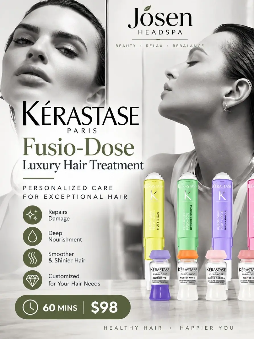 Kérastase Fusio-Dose Luxury Hair Treatment head spa